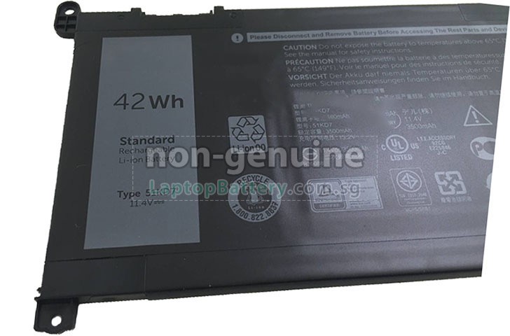 Battery For Dell Chromebook 11 3180 Replacement Dell Chromebook 11 3180 Laptop Battery From Singapore 42wh 3 Cells