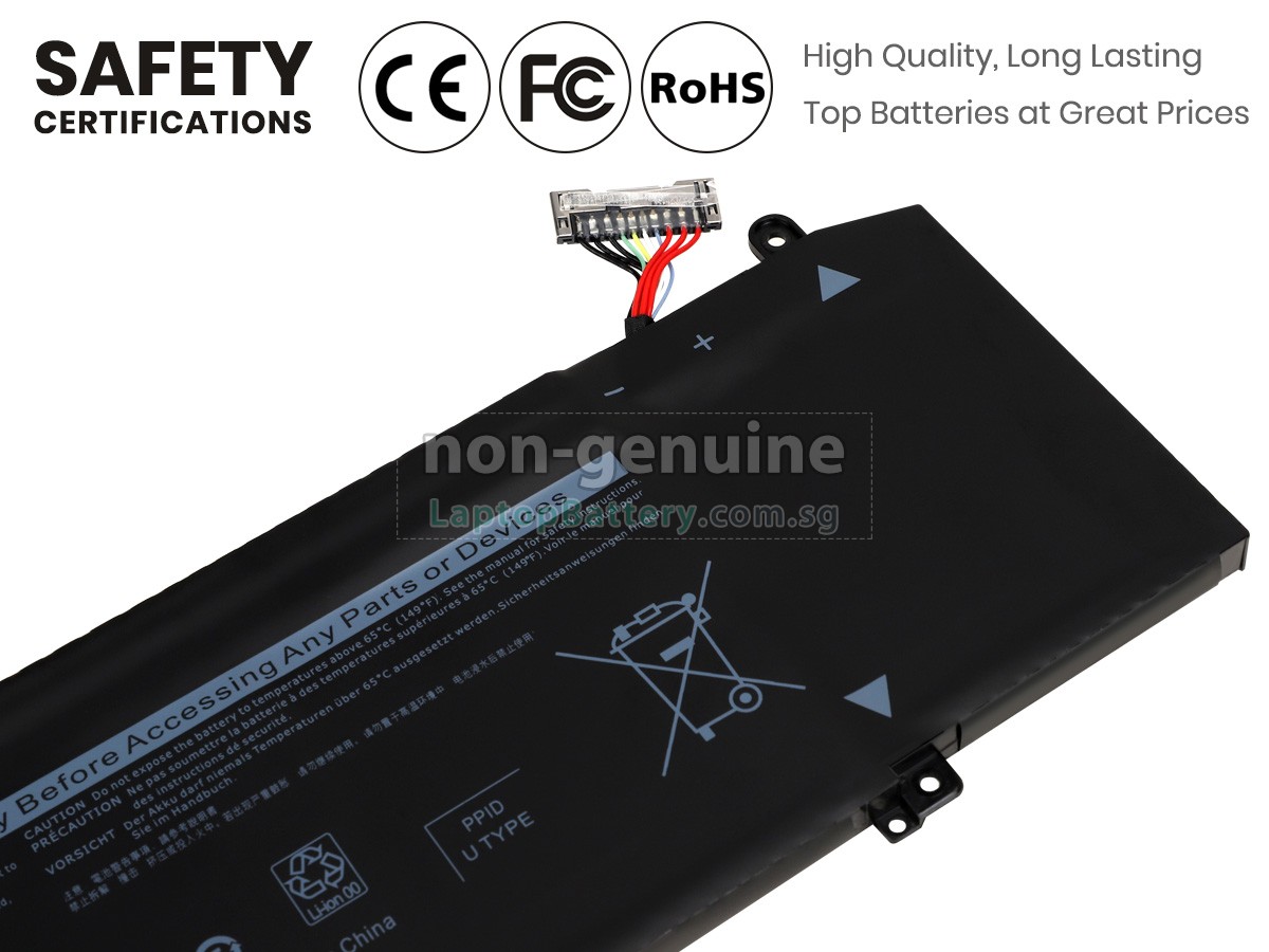replacement Dell 0JJPFK battery