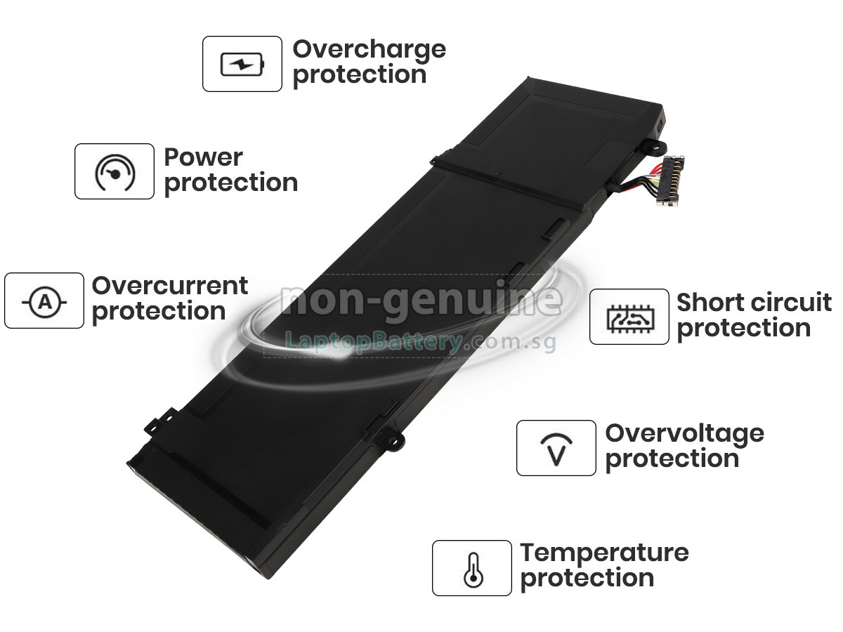 replacement Dell 0JJPFK battery