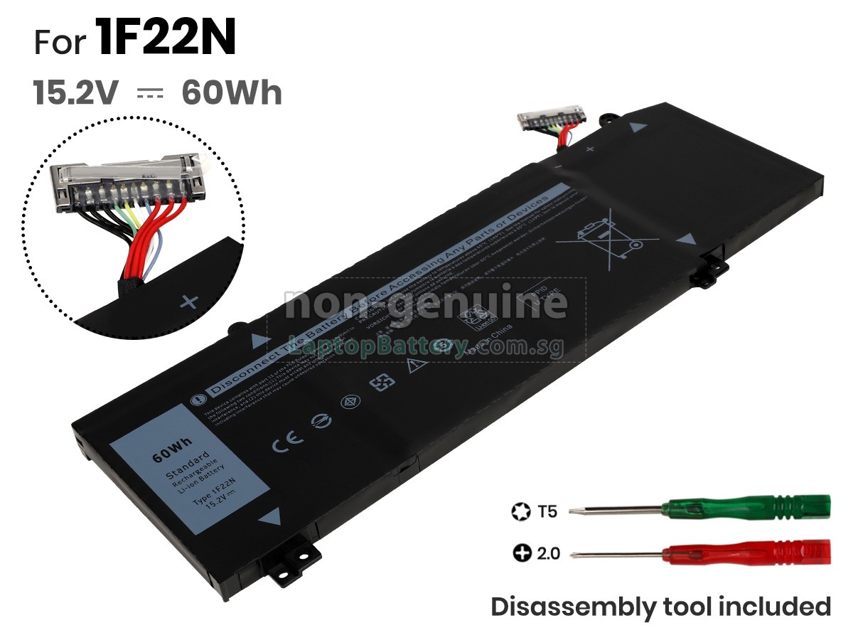 replacement Dell G5 5590-D1865B battery