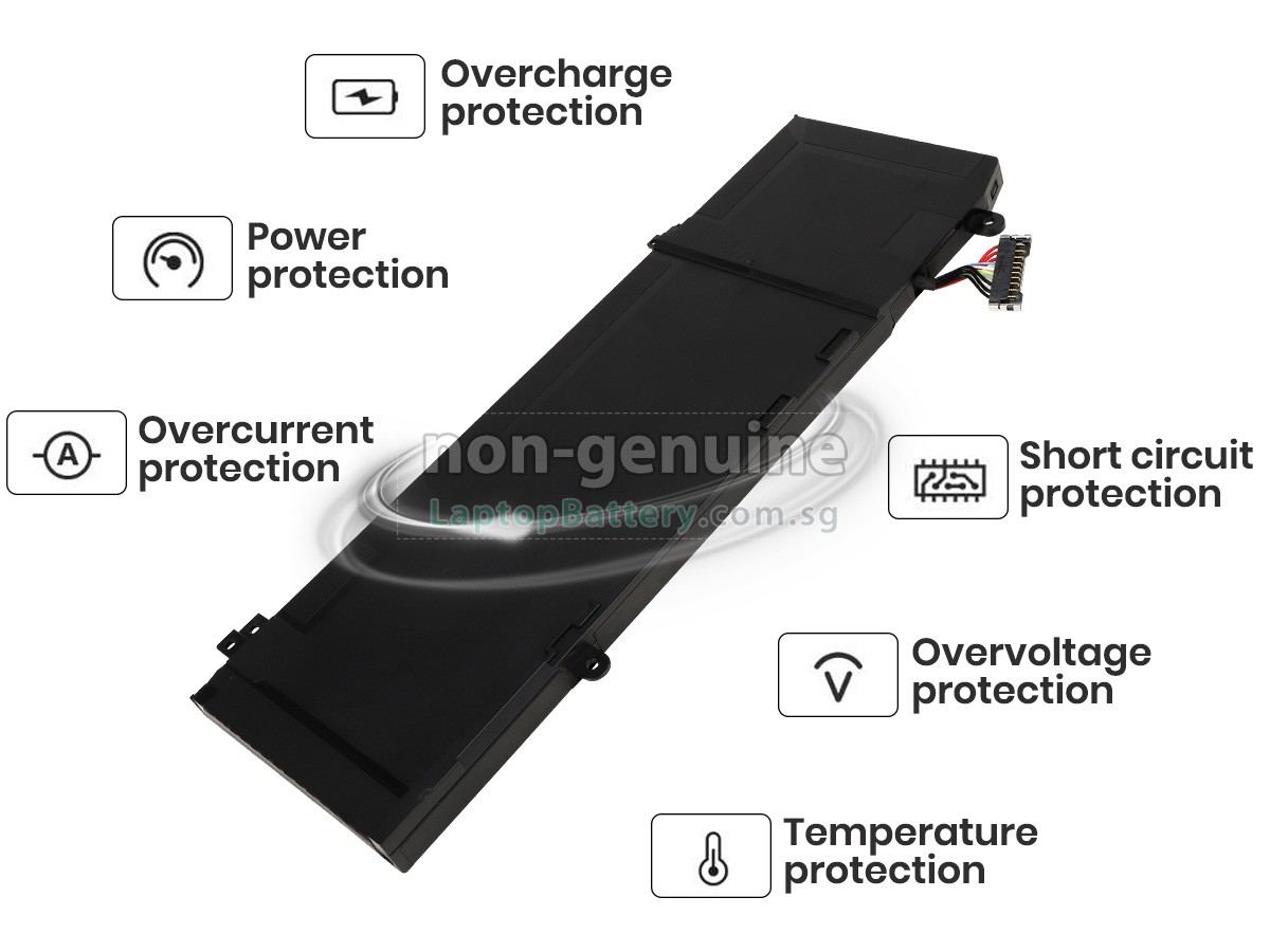 replacement Dell G5 5590-D2765B battery