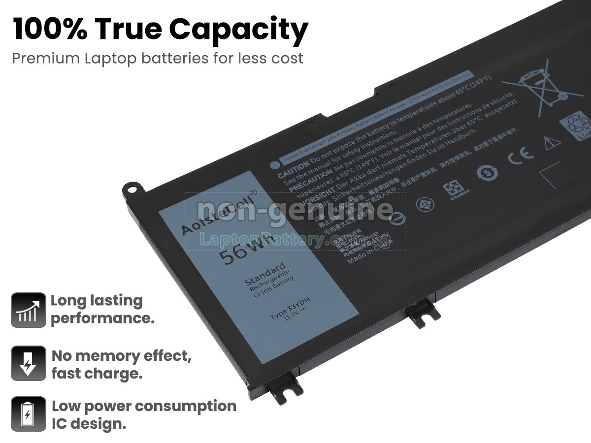 replacement Dell Vostro 7580 battery