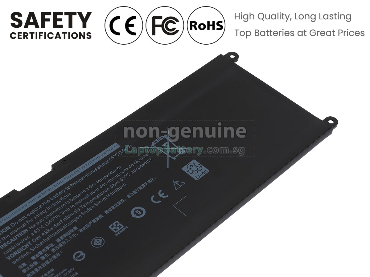 replacement Dell Inspiron 7570 battery