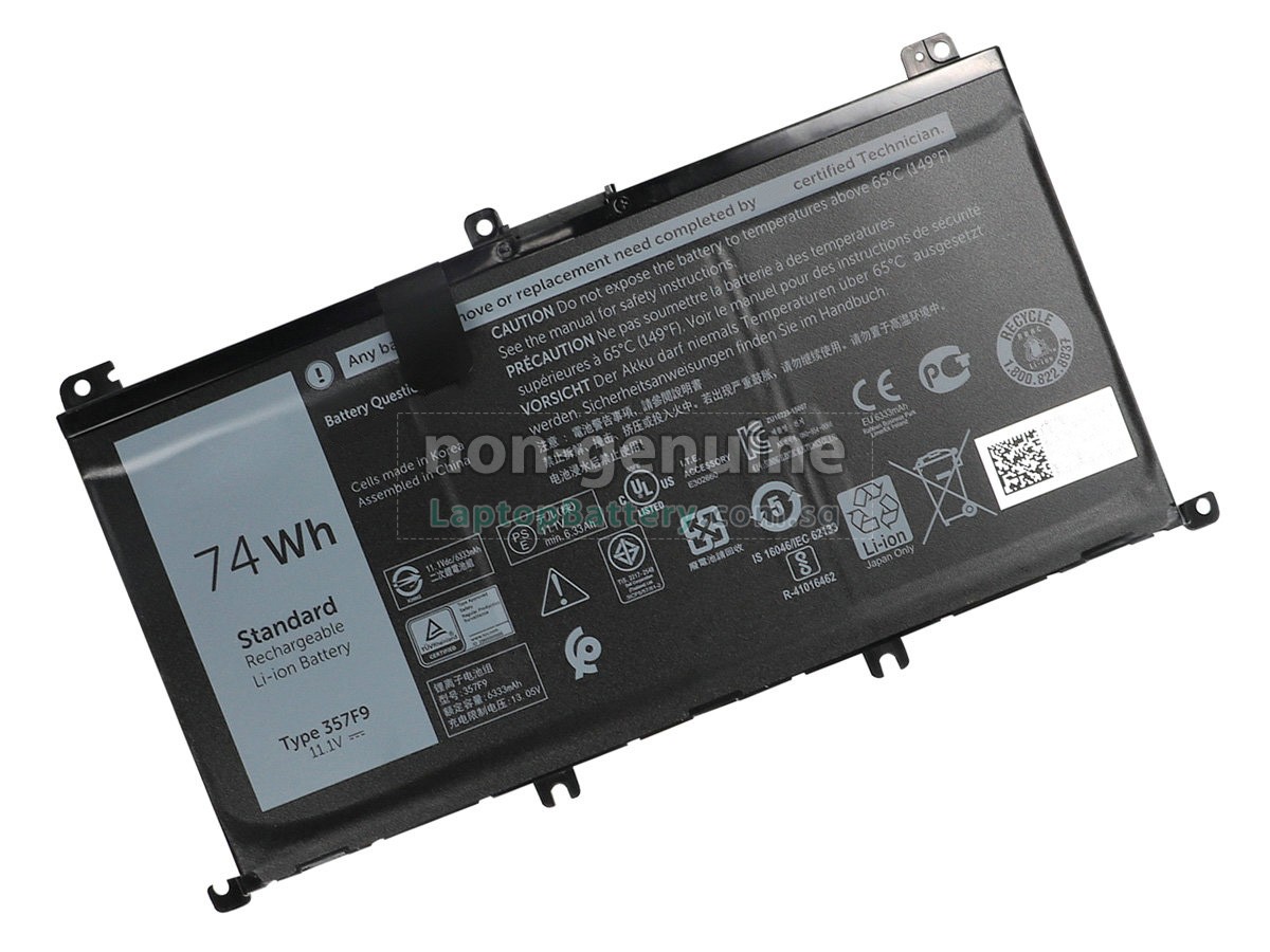replacement Dell Inspiron 15 7567 battery