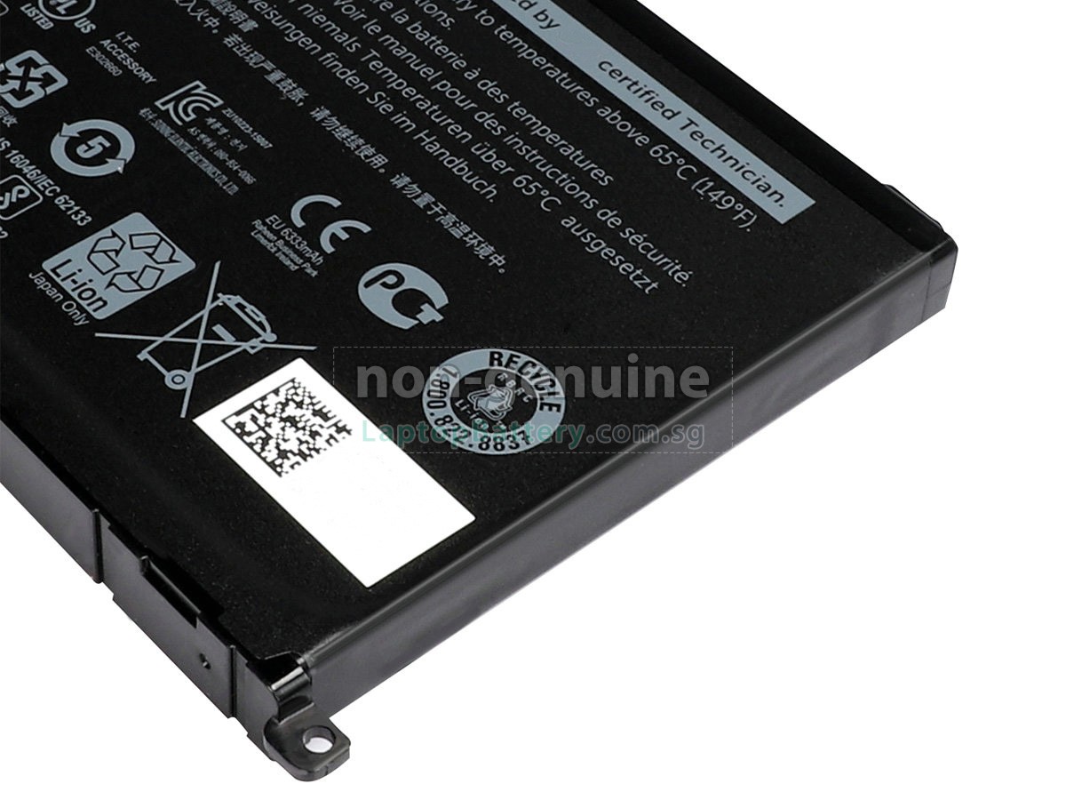 replacement Dell Inspiron 7567 battery