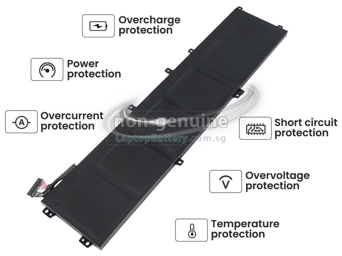 replacement Dell P102F003 battery