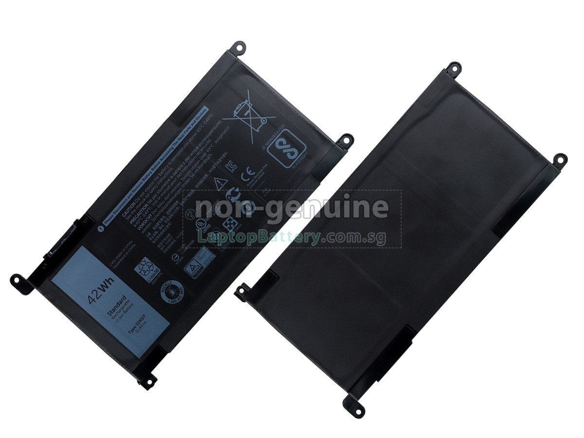 replacement Dell Chromebook 11 3180 battery