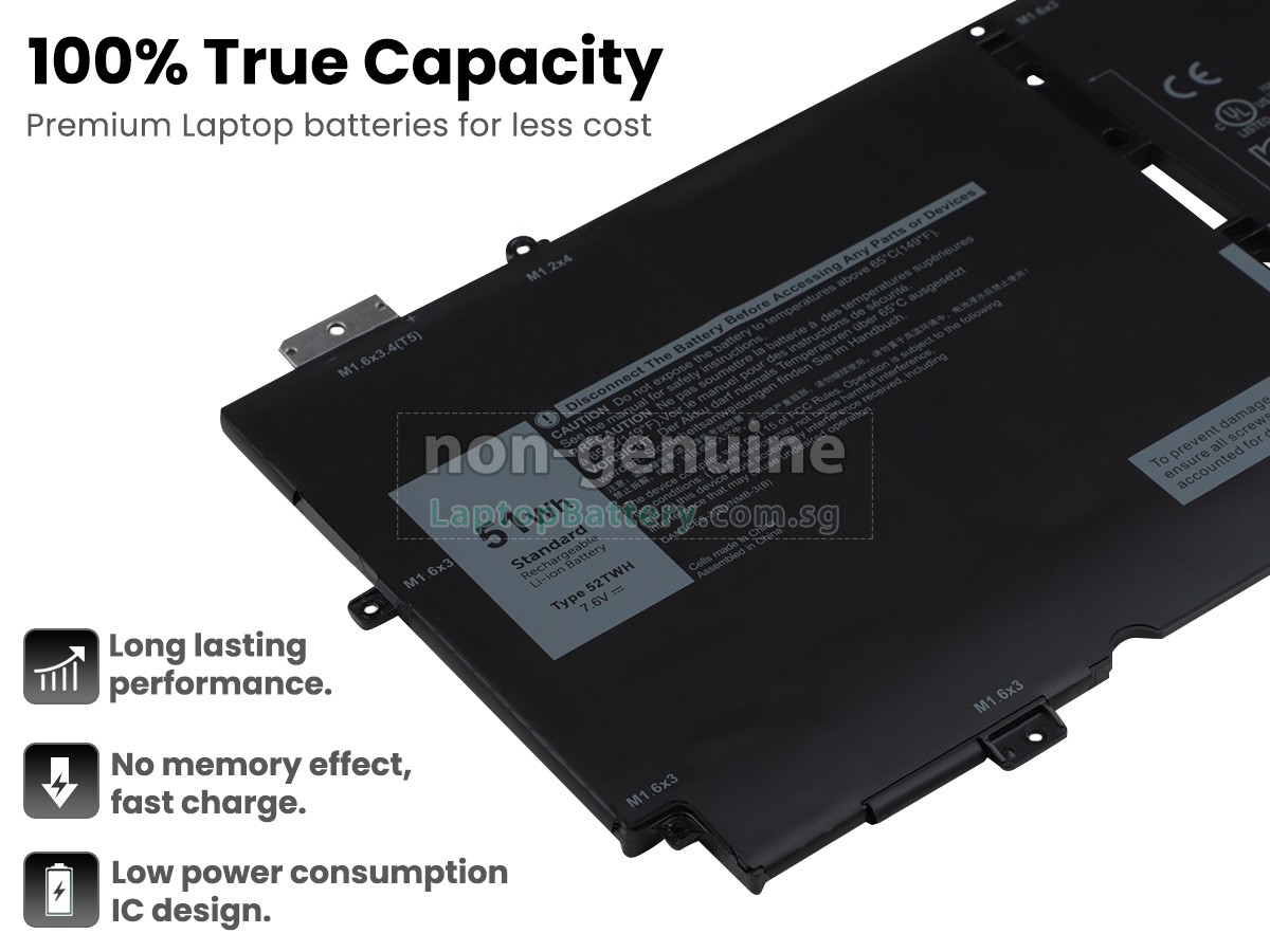 replacement Dell P103G battery
