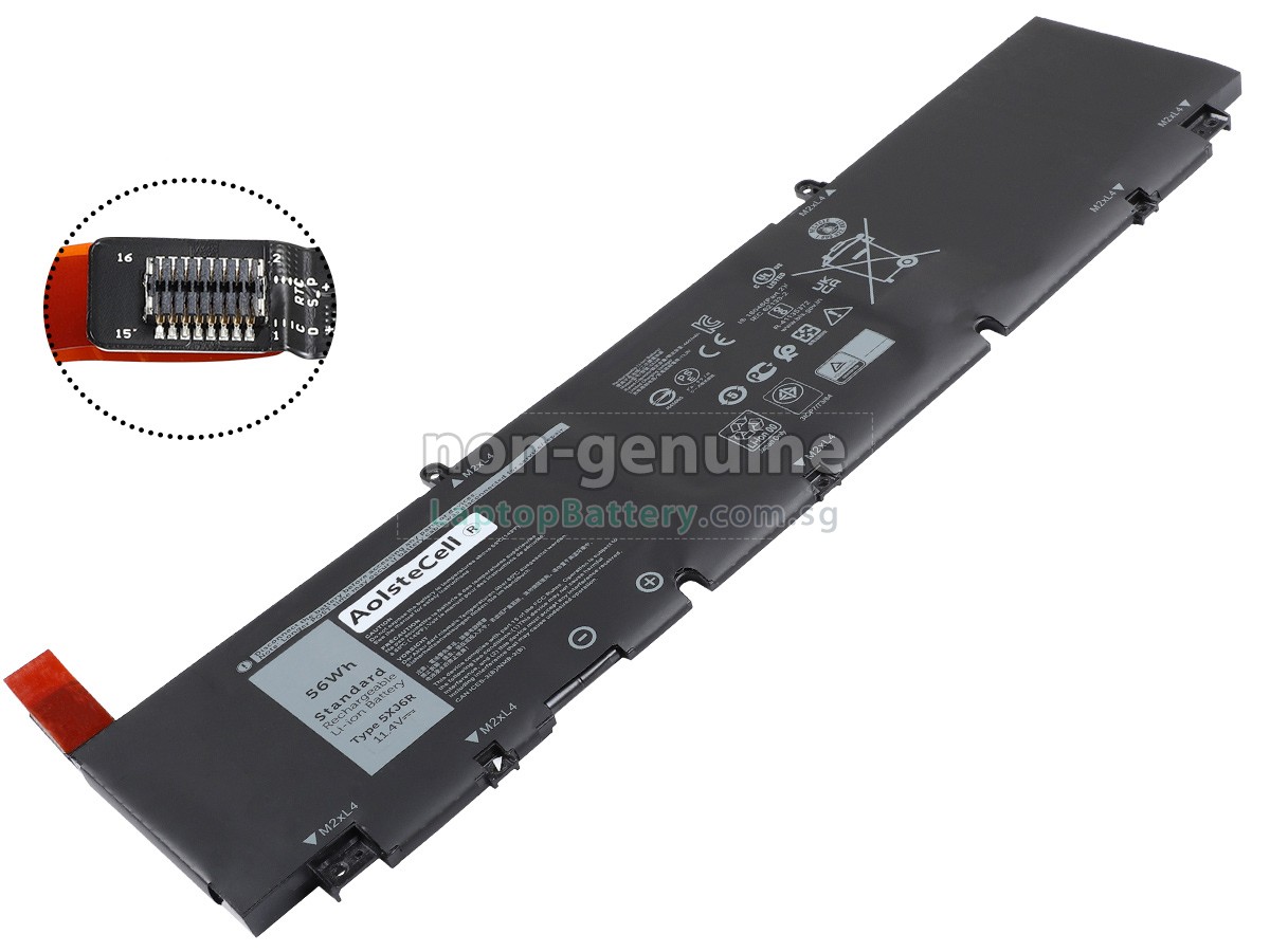 replacement Dell 5XJ6R battery