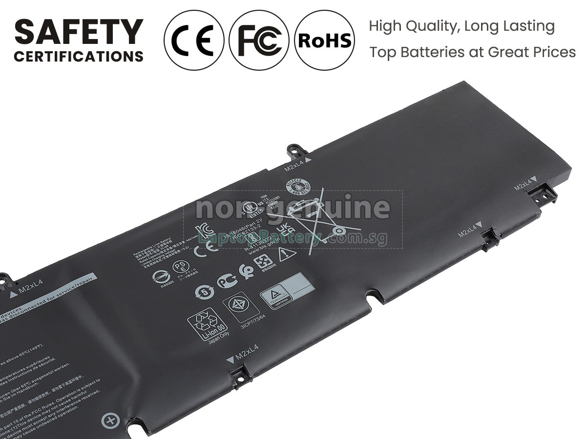 replacement Dell 5XJ6R battery