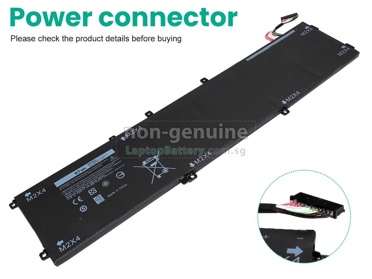 replacement Dell P102F003 battery