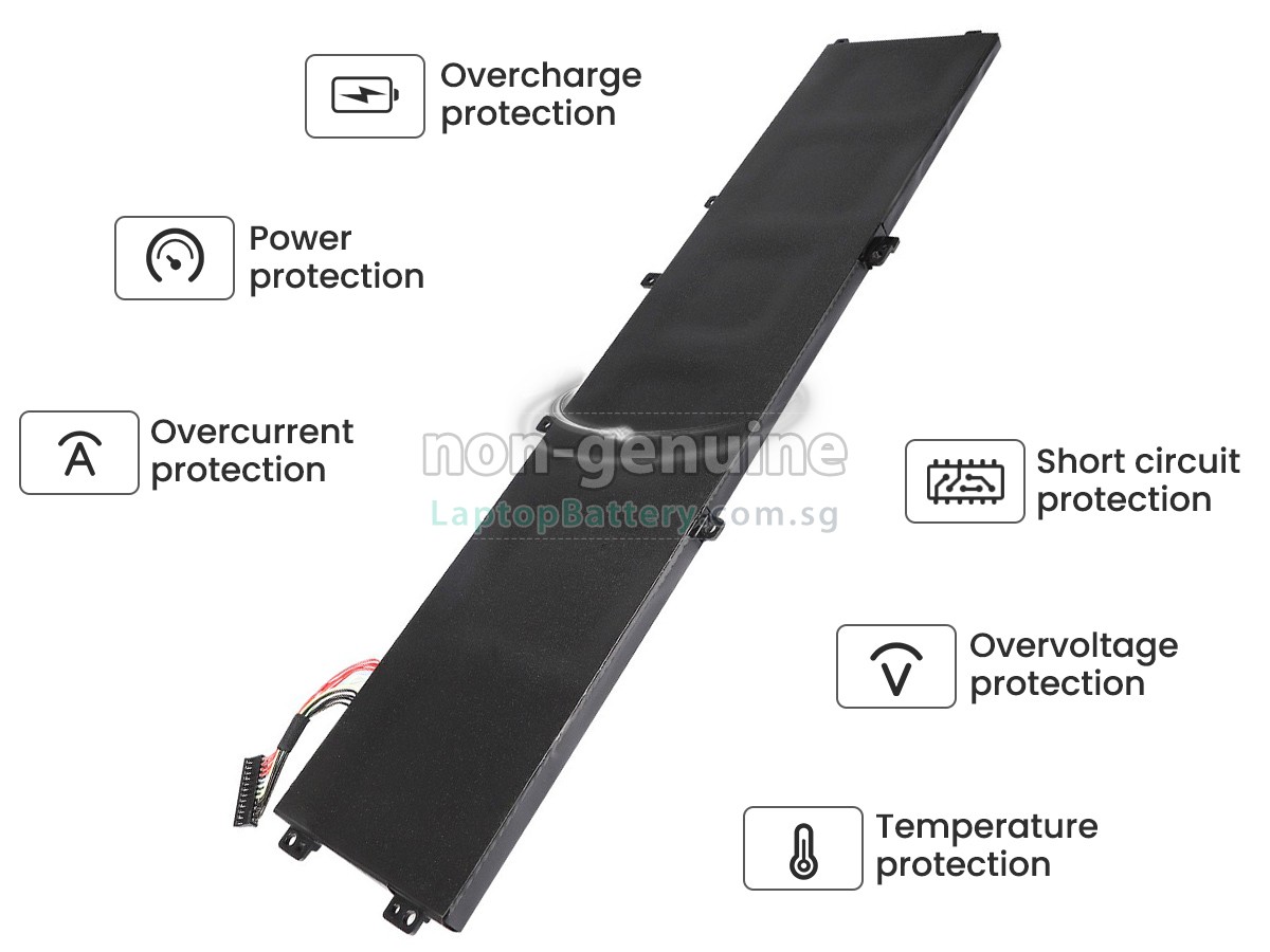 replacement Dell P102F003 battery
