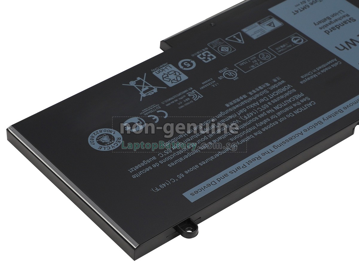 replacement Dell TXF9M battery