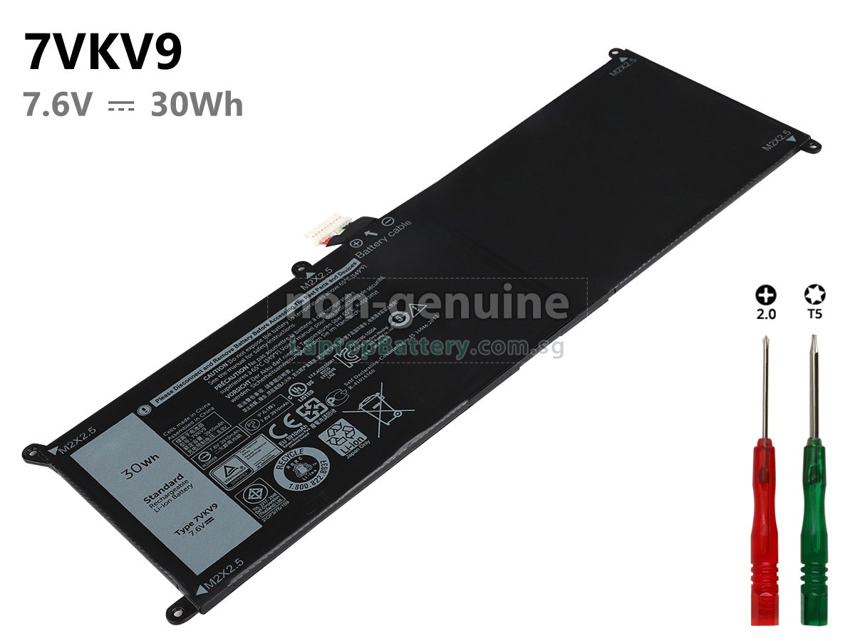 replacement Dell 7VKV9 battery