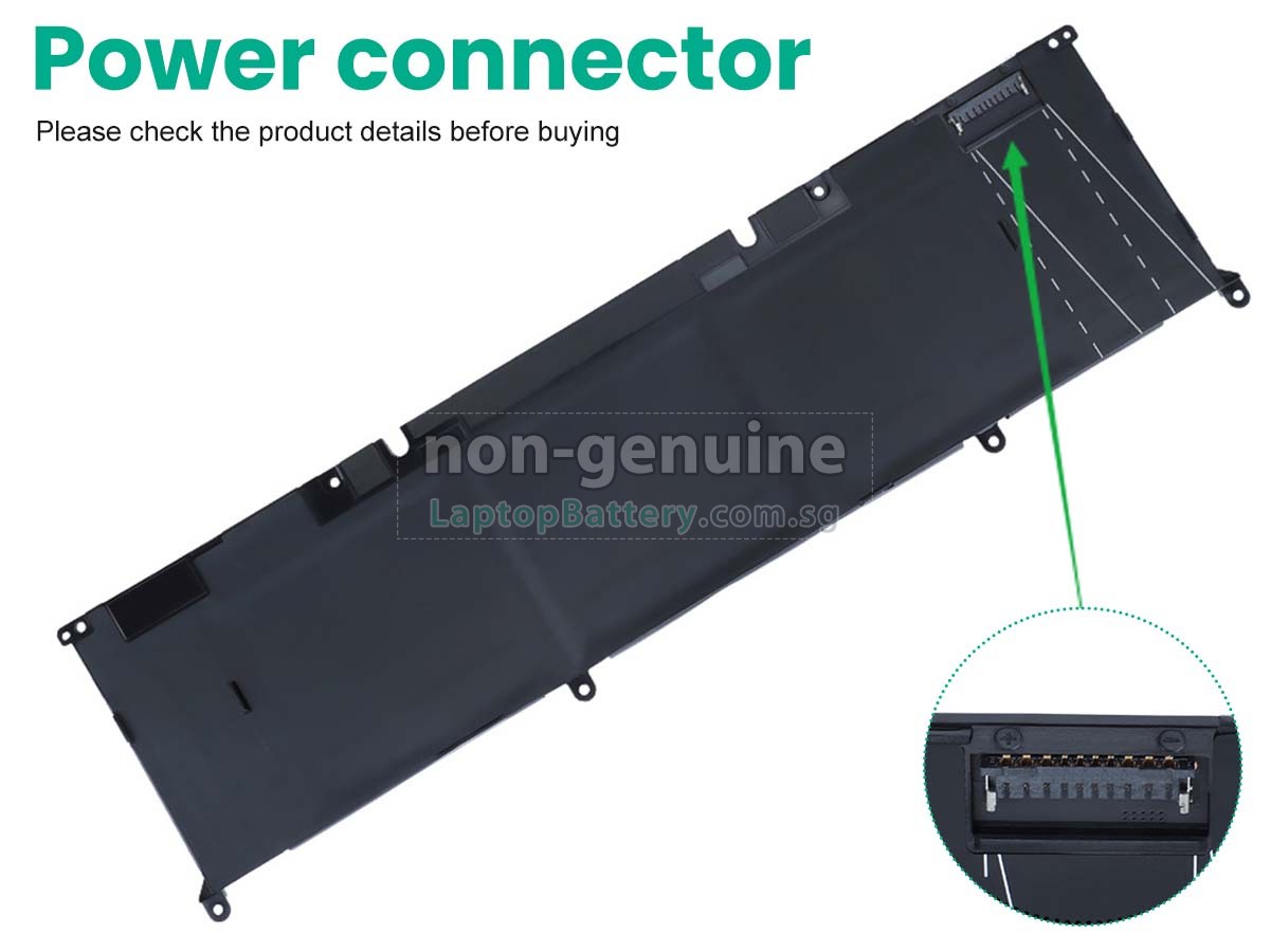 replacement Dell 8FCTC battery
