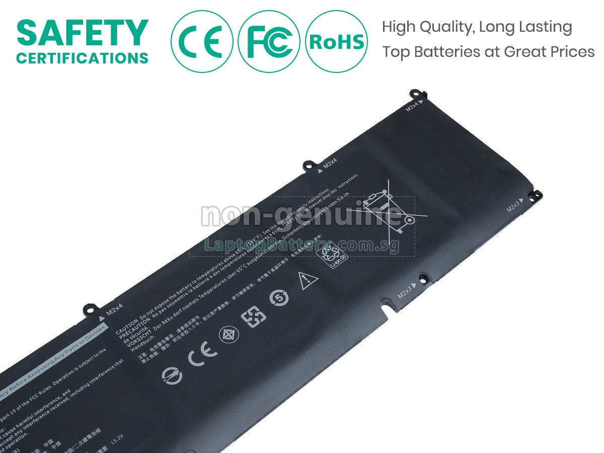 replacement Dell 8FCTC battery