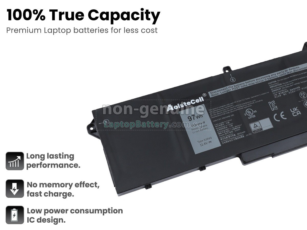 replacement Dell 451-BCUP battery