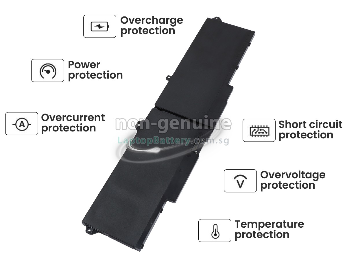 replacement Dell 451-BCUP battery
