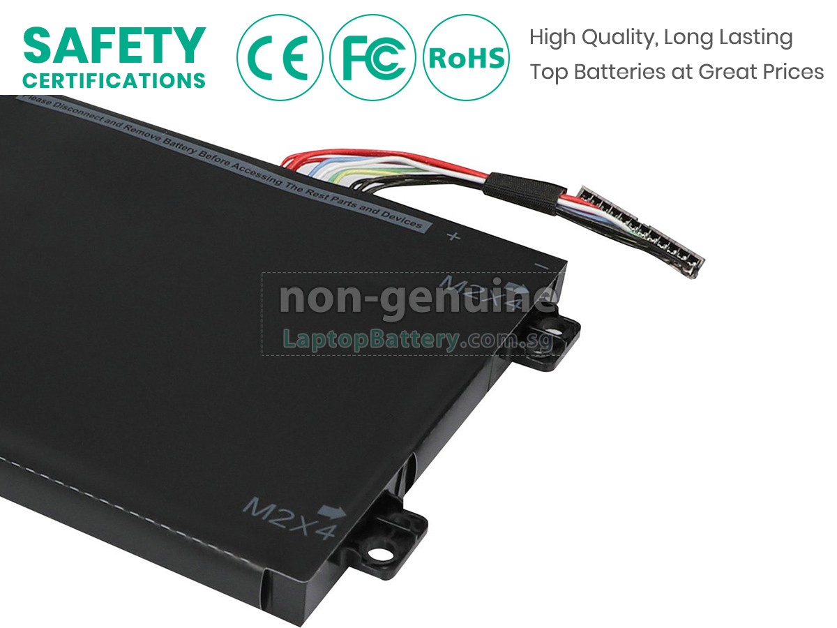replacement Dell P102F003 battery