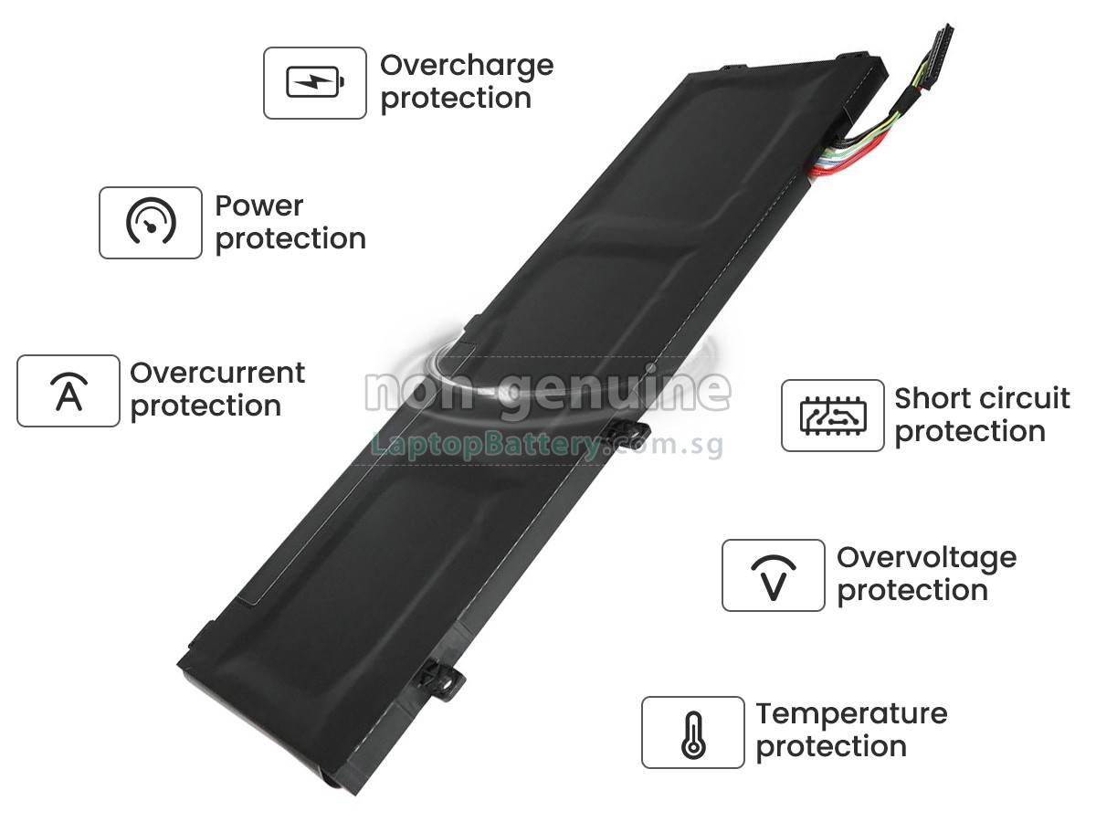 replacement Dell P102F003 battery
