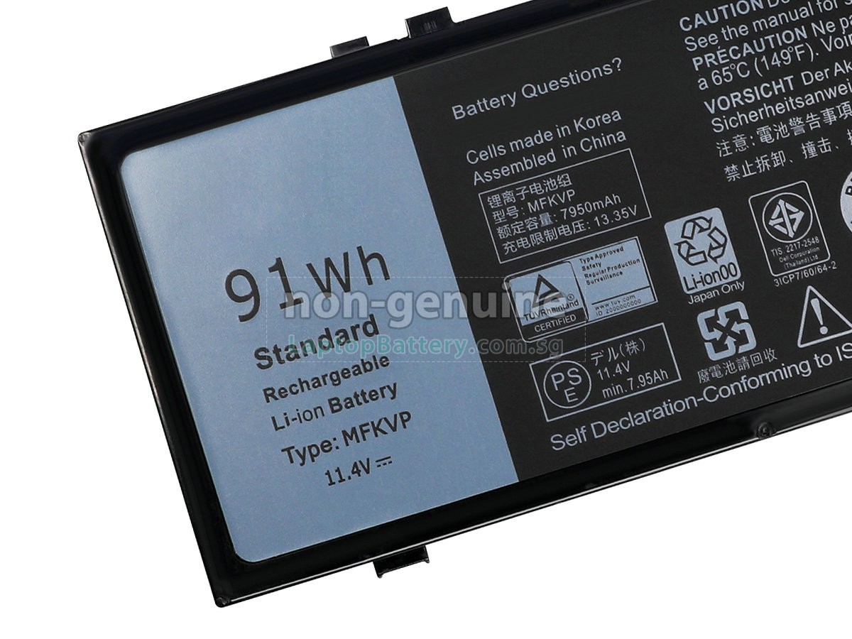 replacement Dell 451-BBSF battery