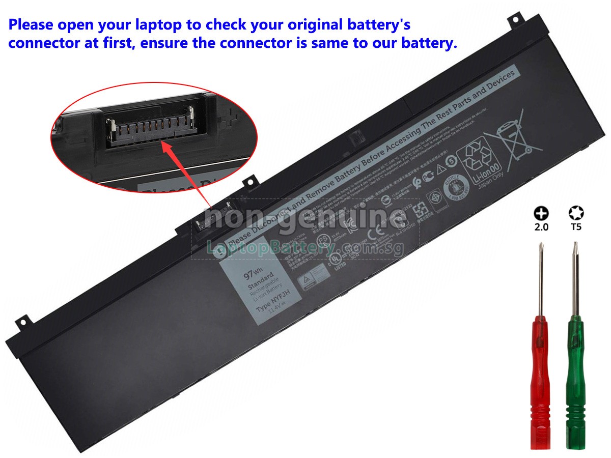 replacement Dell P34E battery