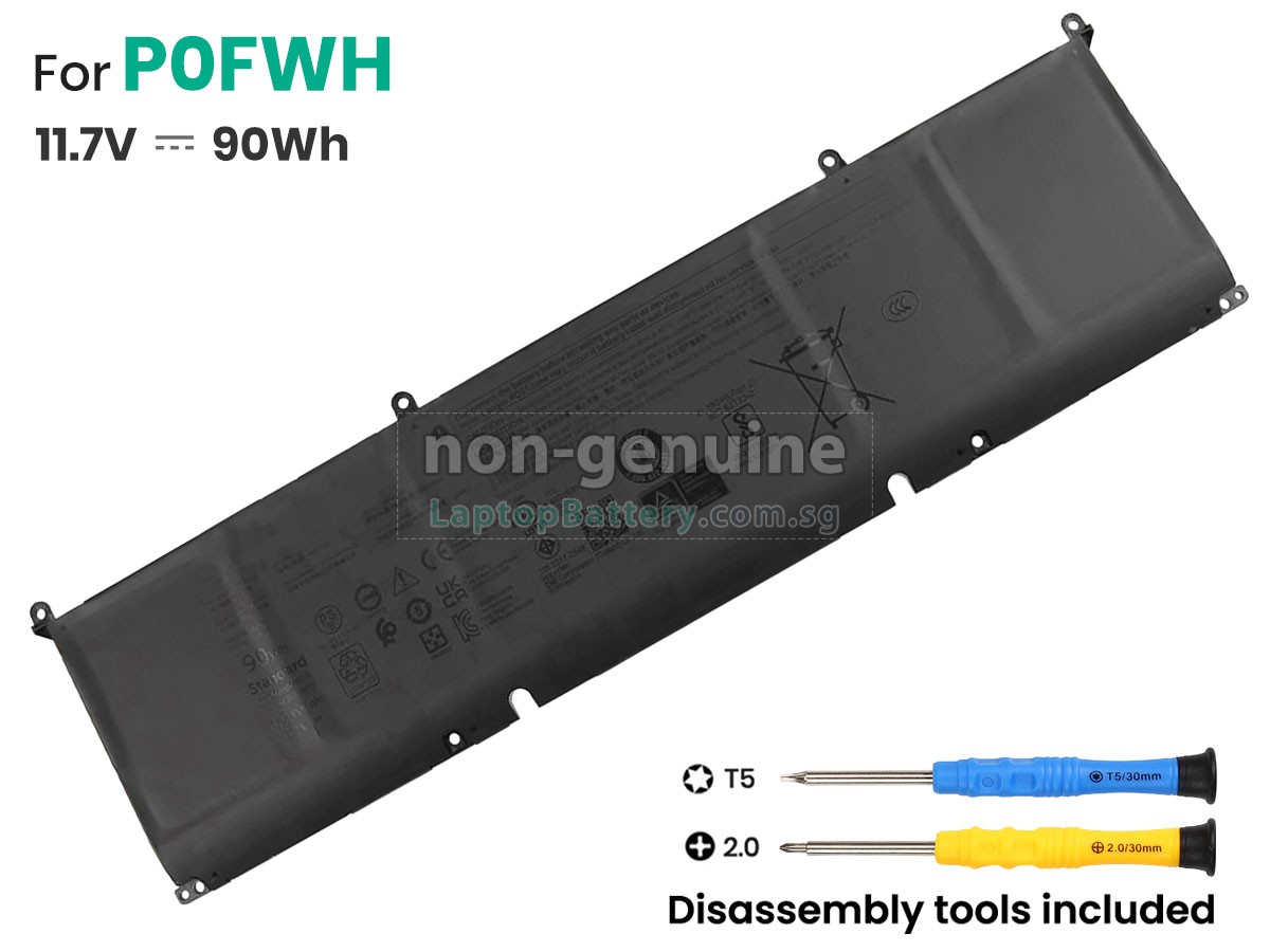 replacement Dell Alienware M16 R2 battery