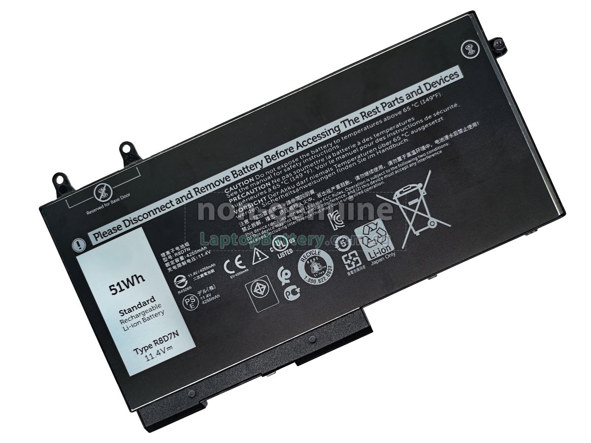 Battery for Dell Latitude 5400 CHROME,replacement Dell Latitude 5400 CHROME  laptop battery from Singapore(68Wh,4 cells)