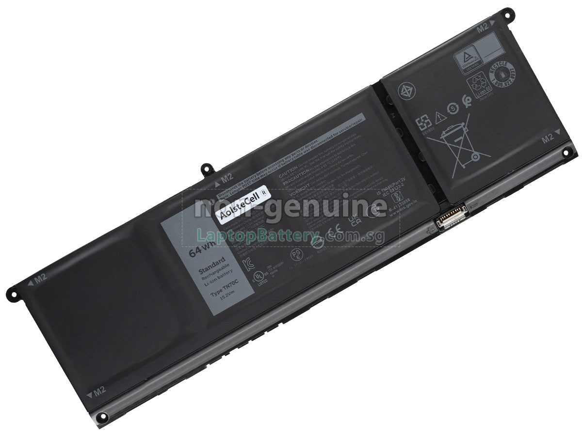 replacement Dell P133F001 battery