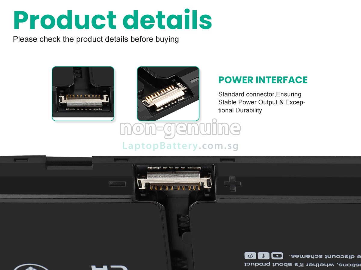 replacement Dell 451-BCUB battery