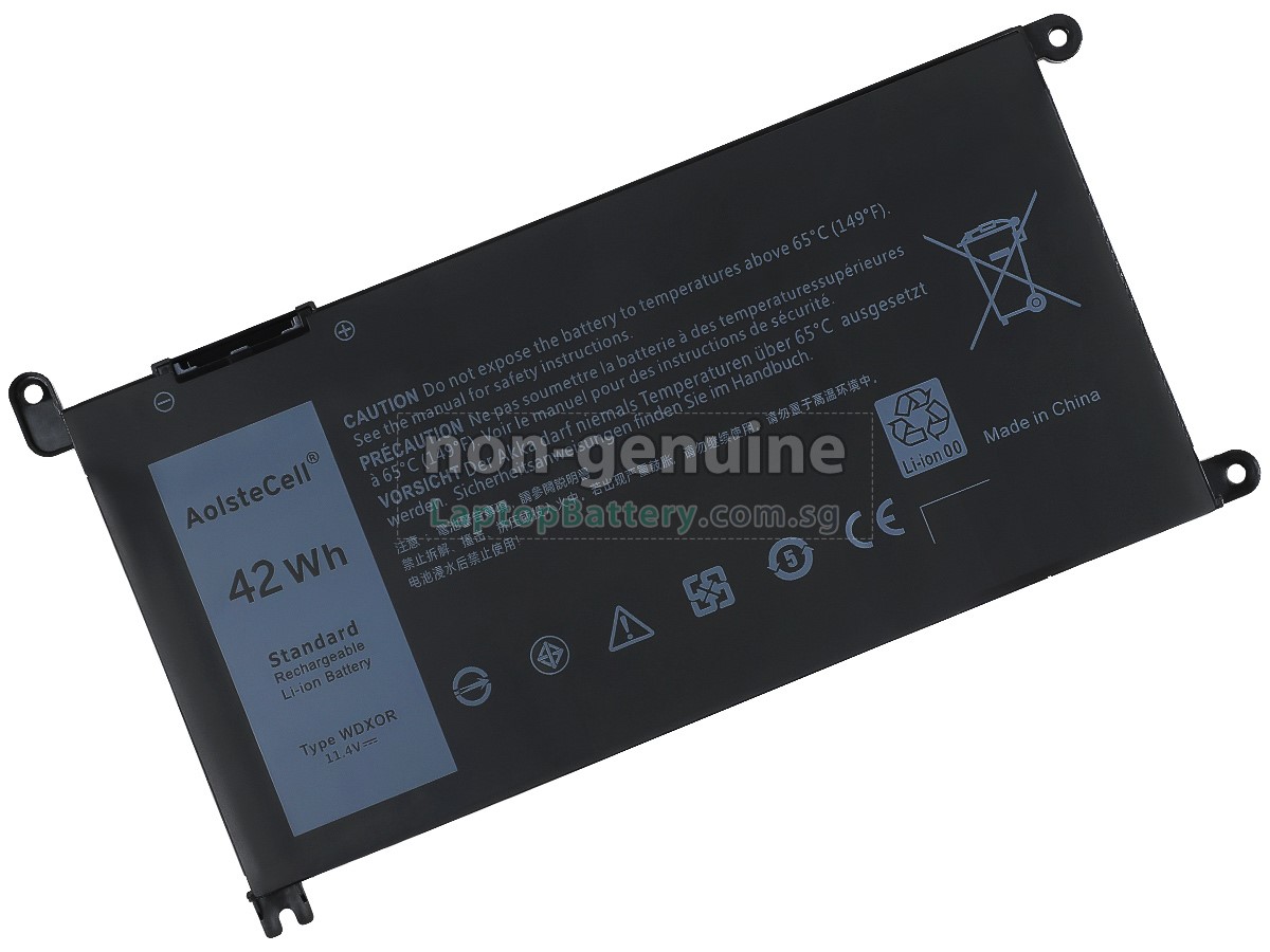 replacement Dell 3CRH3 battery