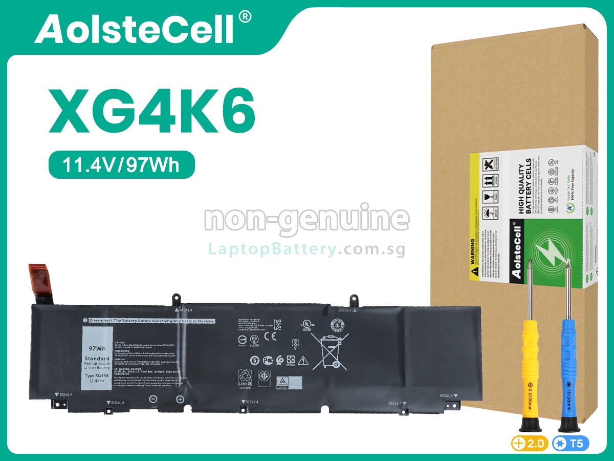 replacement Dell XPS 17 9720-89DR9 battery