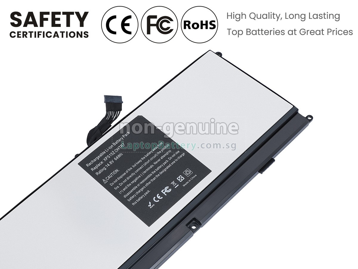 replacement Dell 75WY2 battery