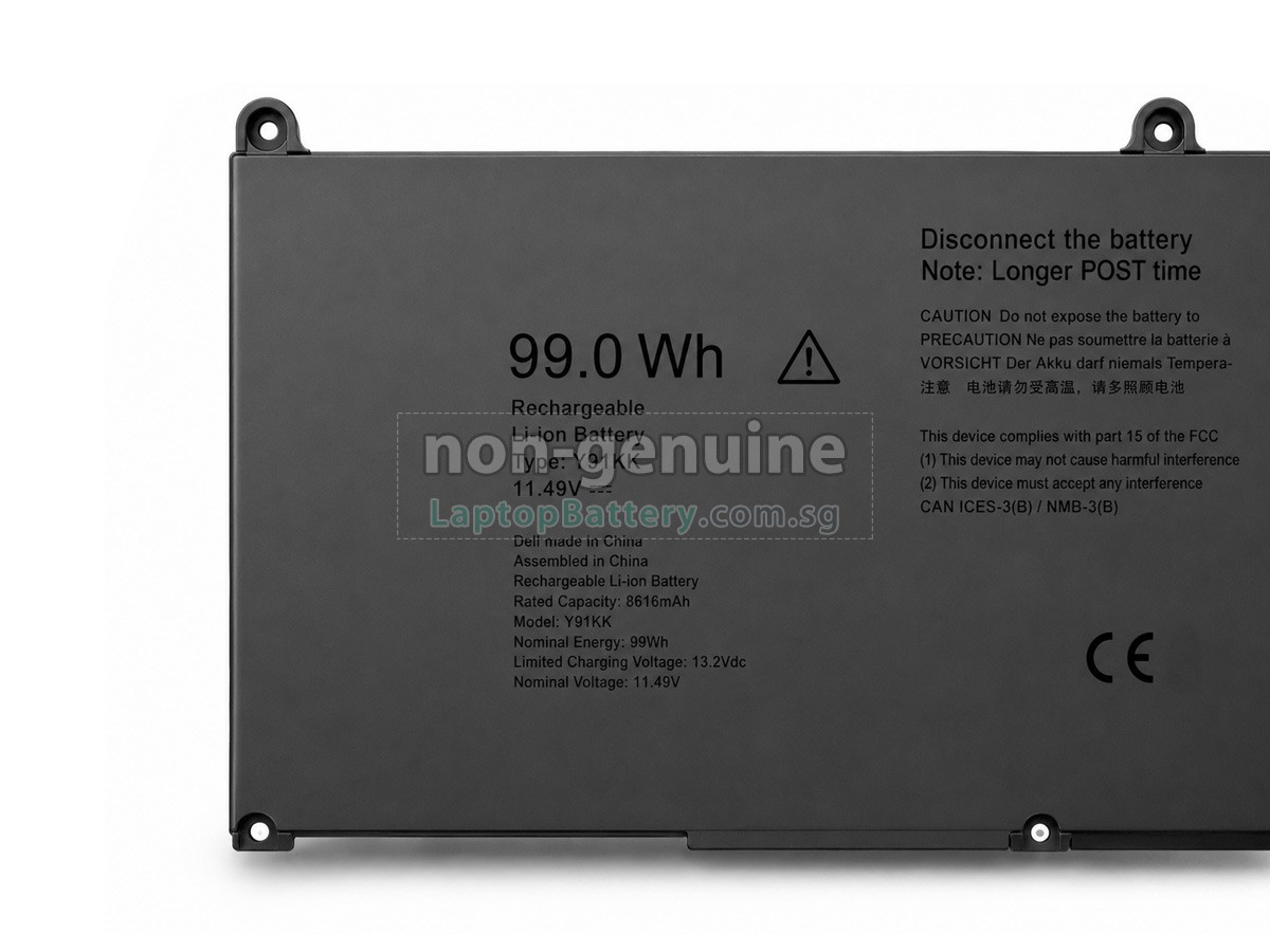 replacement Dell 00D1HD battery