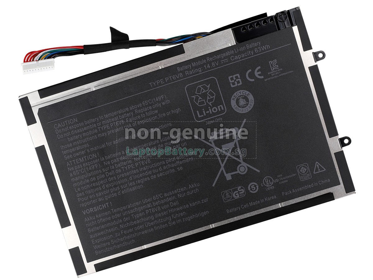 replacement Dell Alienware M14X R1 battery