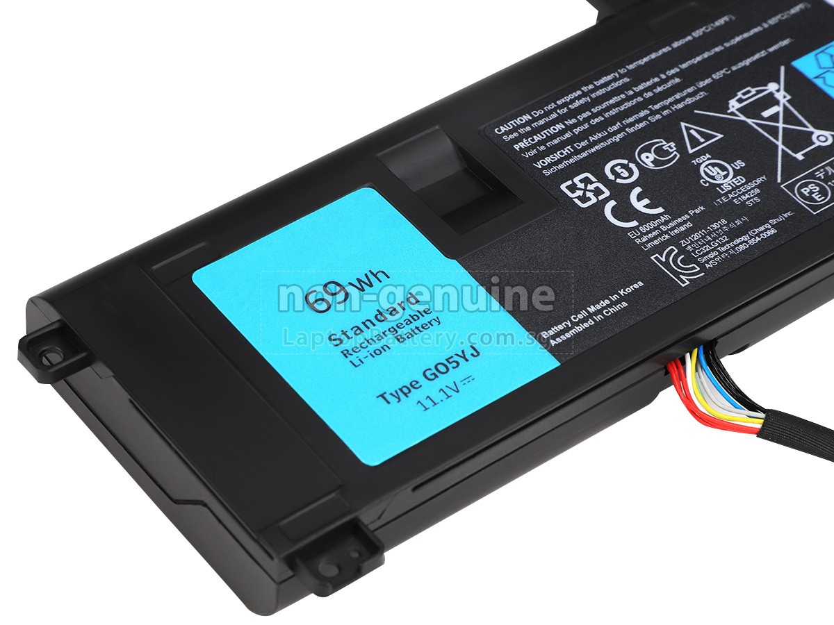 replacement Dell Alienware M14X R4 battery