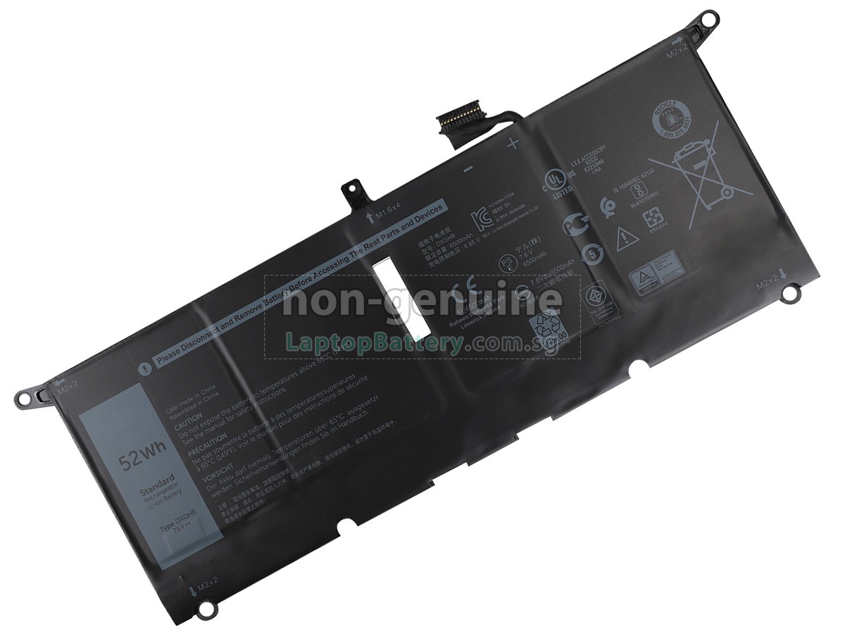 replacement Dell XPS 13 9380 battery