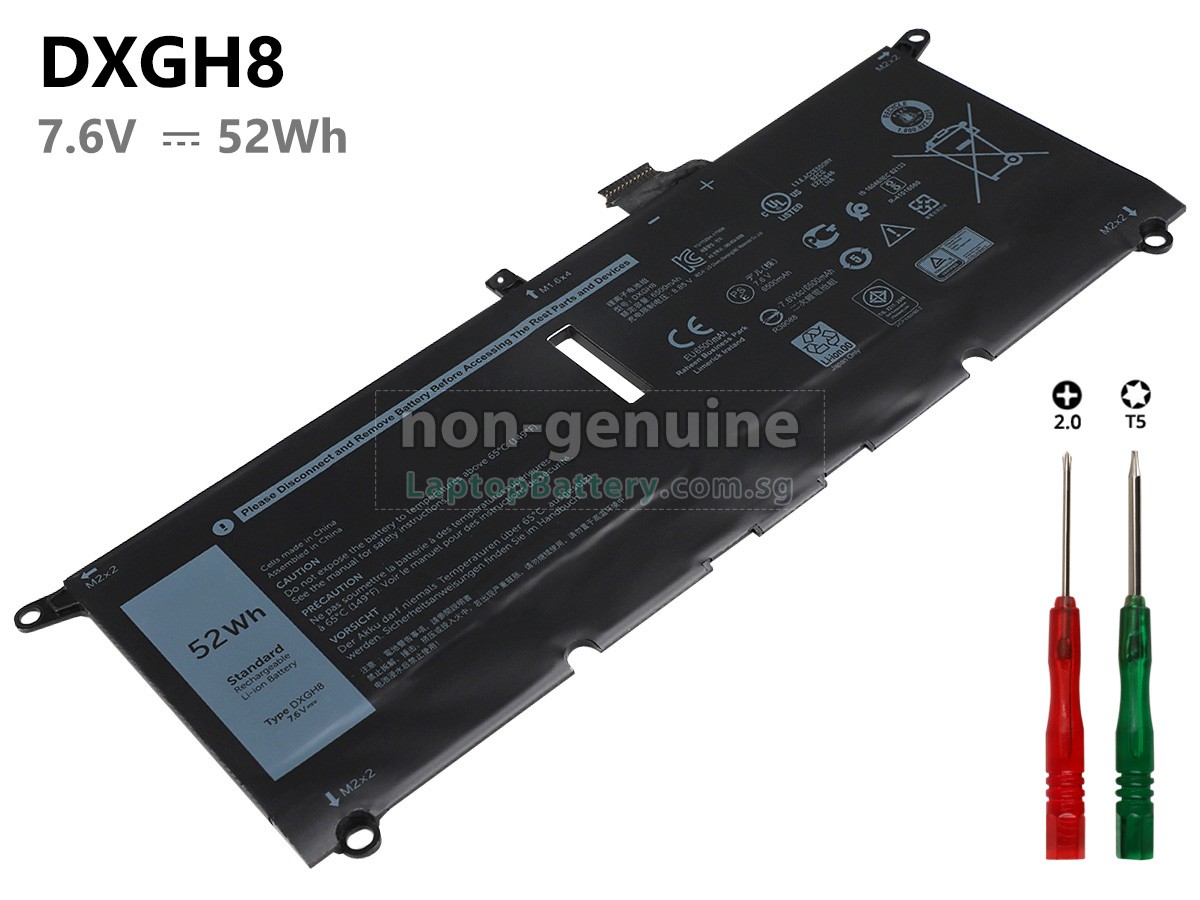replacement Dell XPS 13-9370-D2905G battery
