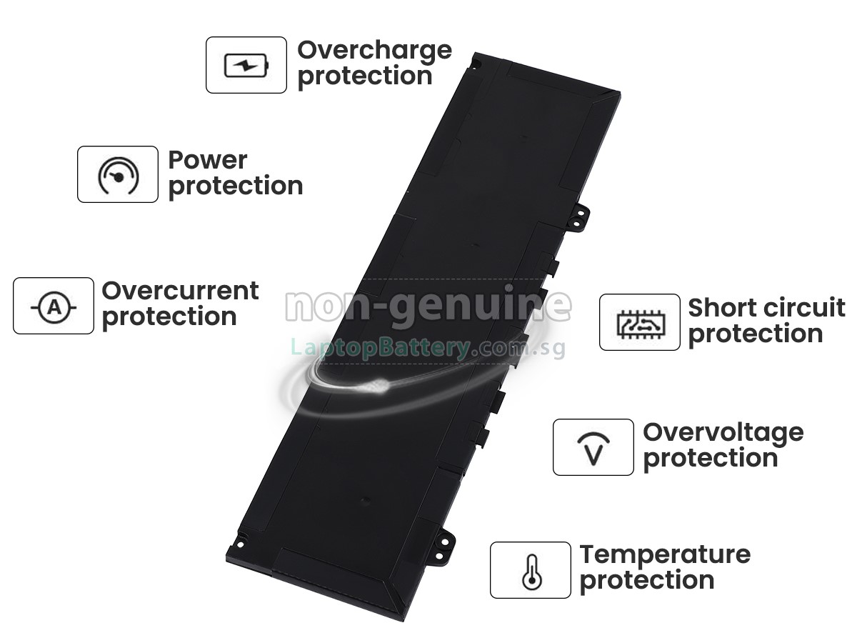 replacement Dell Inspiron 5370 battery