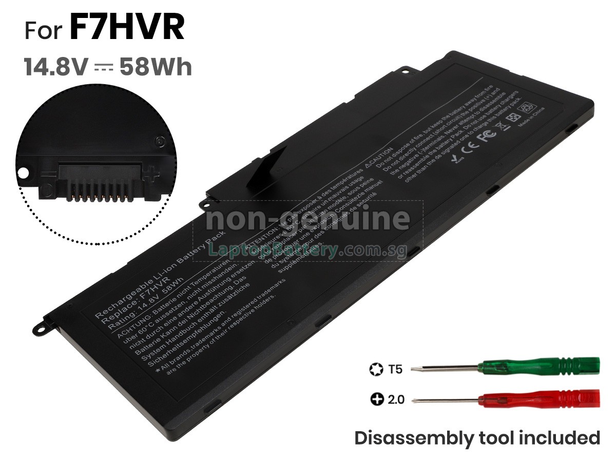 replacement Dell Y1FGD battery