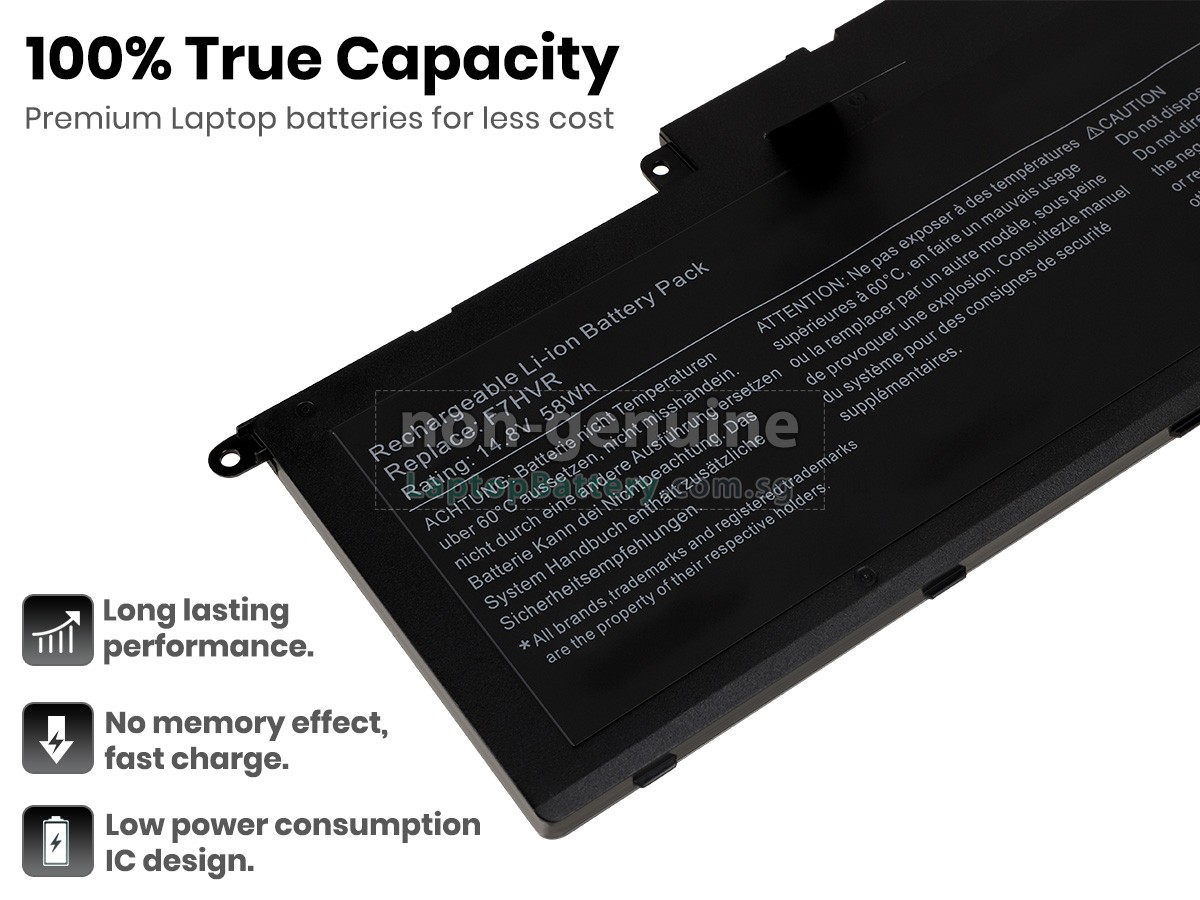 replacement Dell 89JW7 battery
