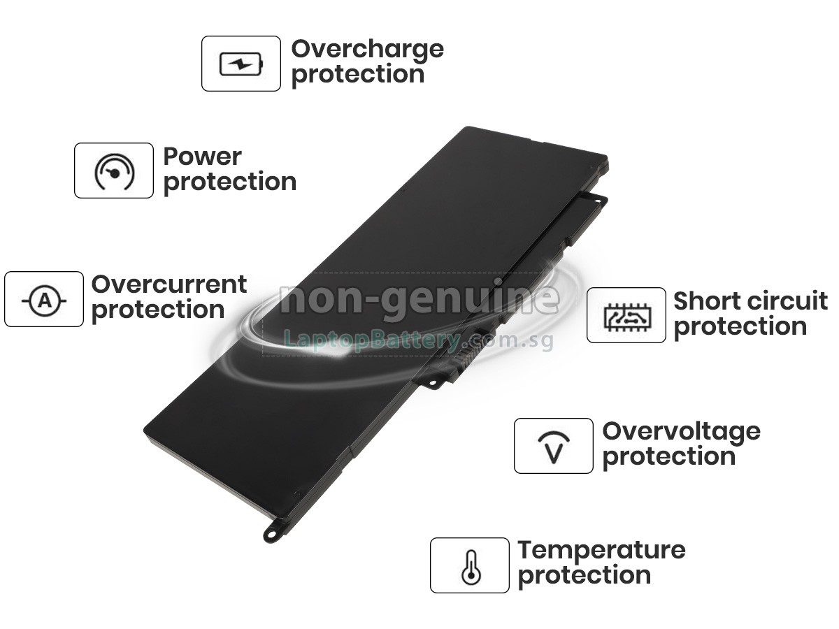 replacement Dell Y1FGD battery