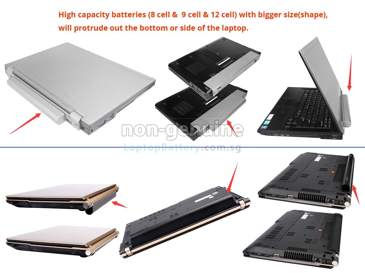 replacement Dell RM791 battery