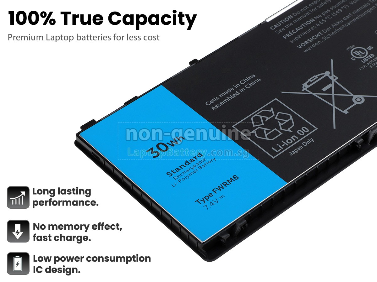 replacement Dell Latitude 10 battery