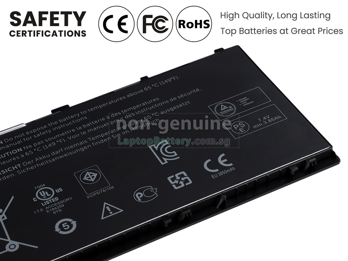 replacement Dell Latitude 10 Tablet battery
