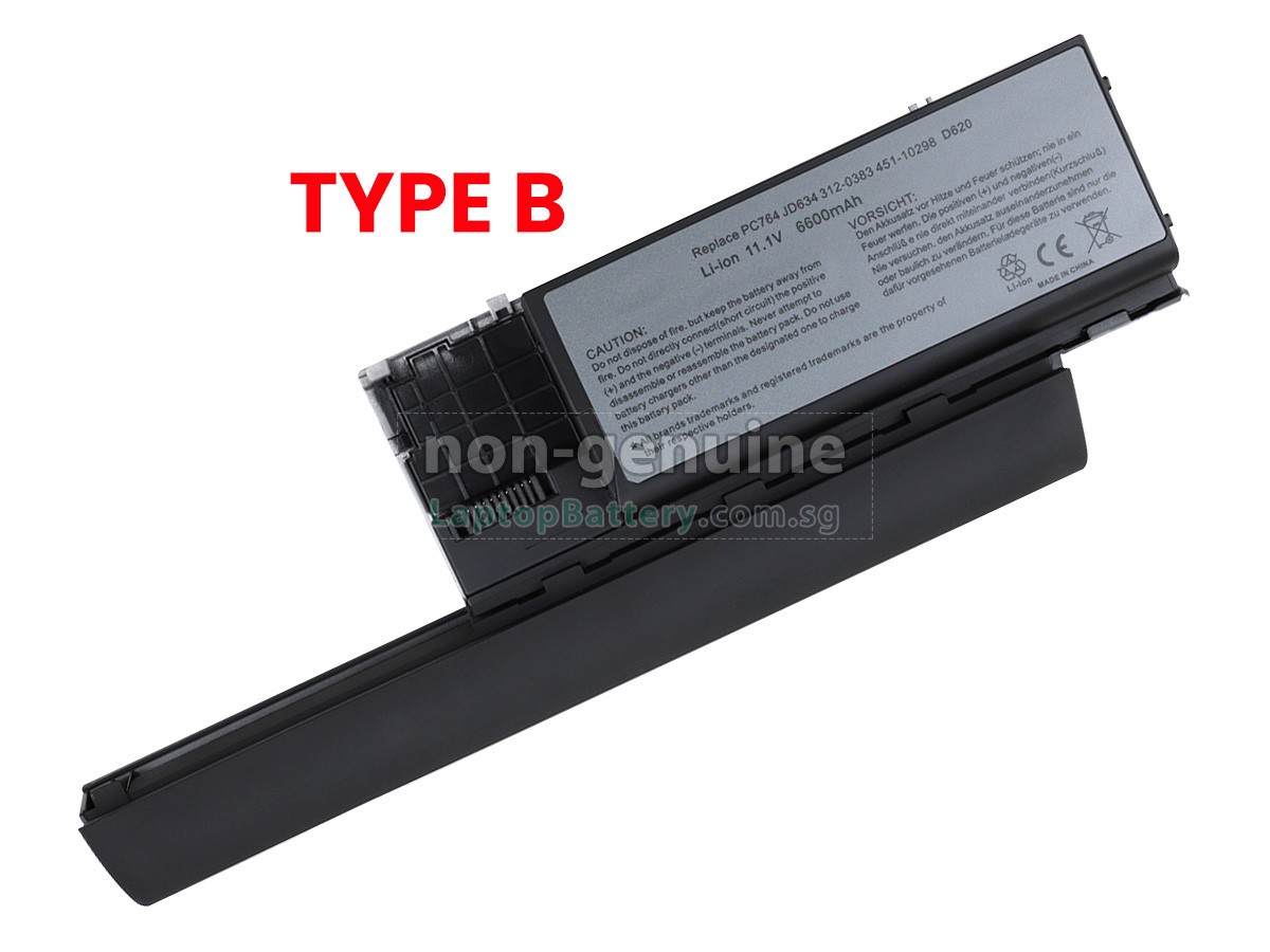replacement Dell Latitude D630 ATG battery