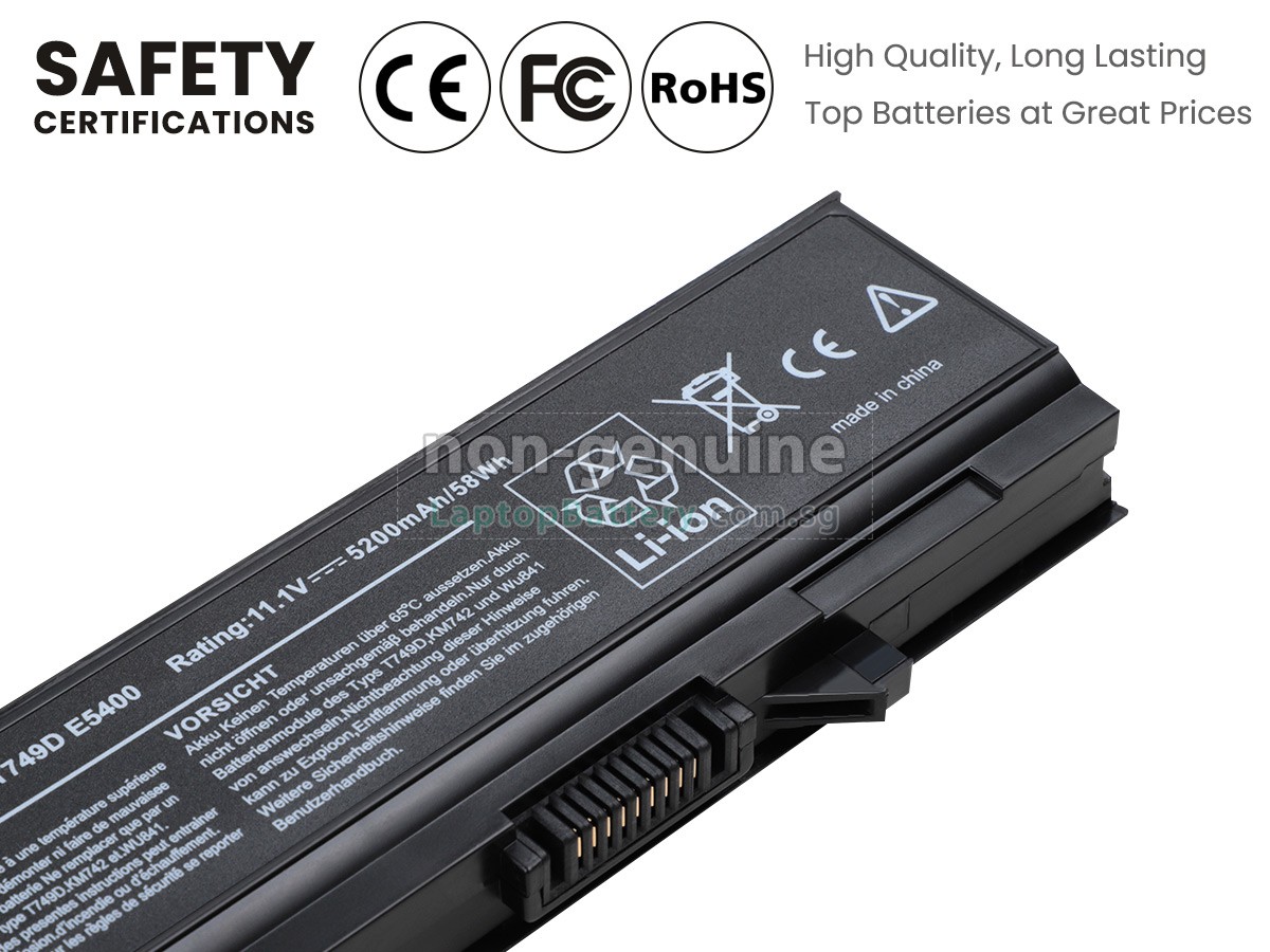 replacement Dell U116D battery