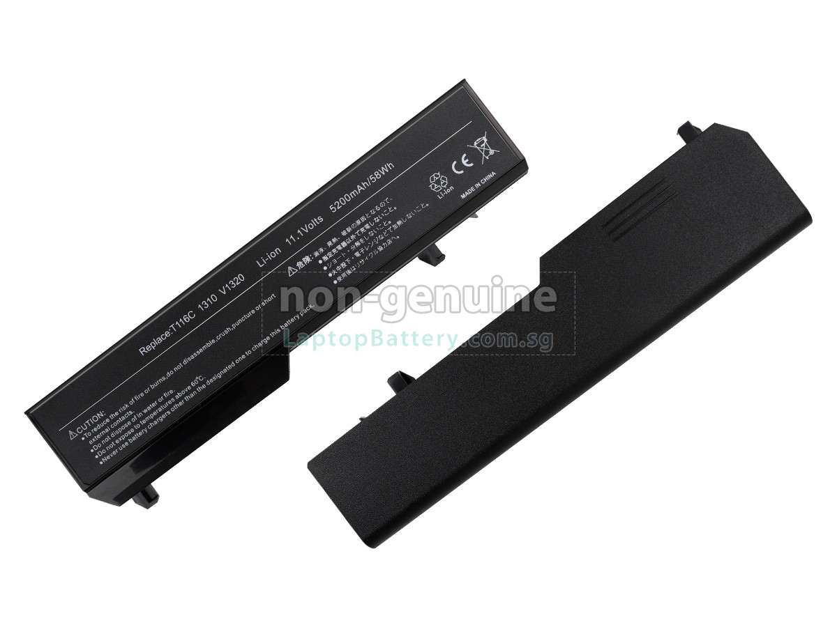 replacement Dell T114C battery