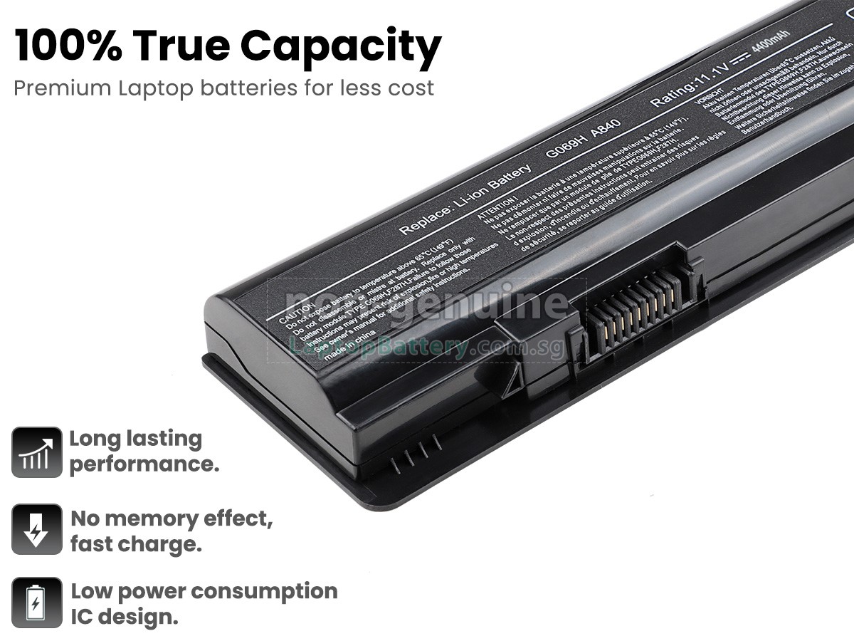 replacement Dell PP37L battery