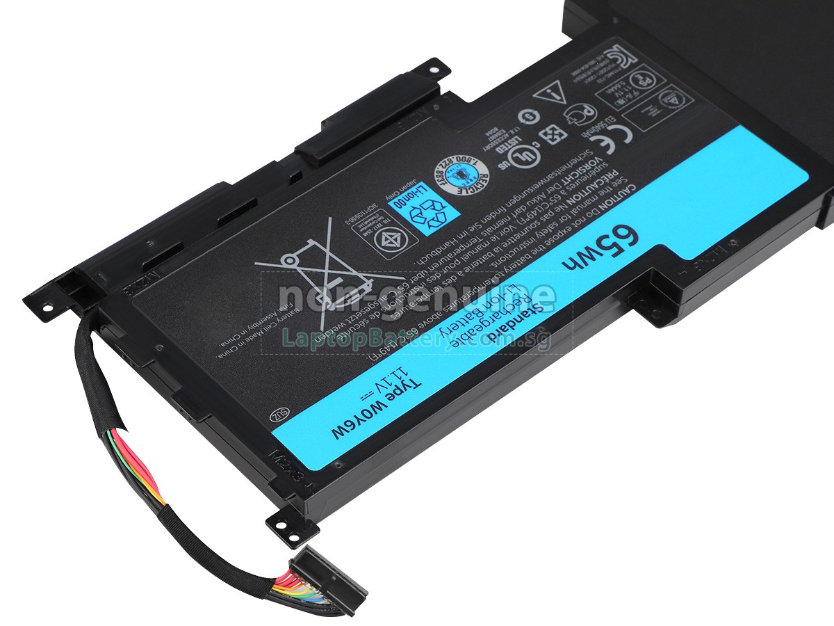 replacement Dell WOY6W battery